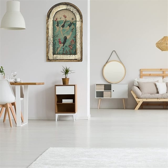 Hjemix | Svømmeveggkunst Baddekor