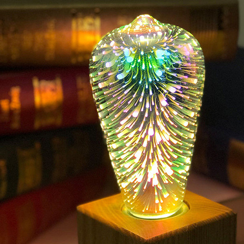 Hjemix | 3D Fyrverkeri LED Lyspære