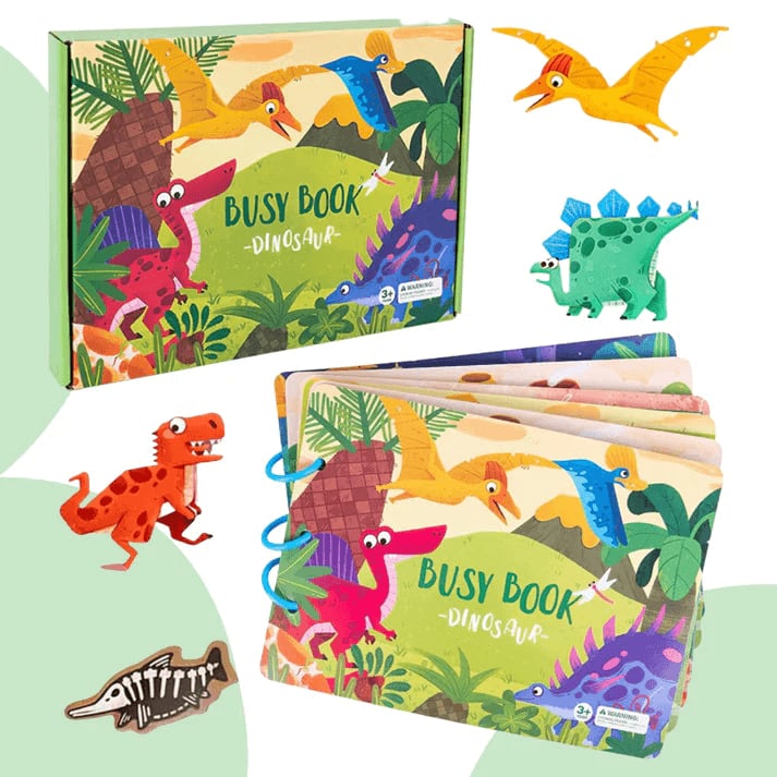 Hjemix | Vaskbar Montessori 3D Historie Busy Board