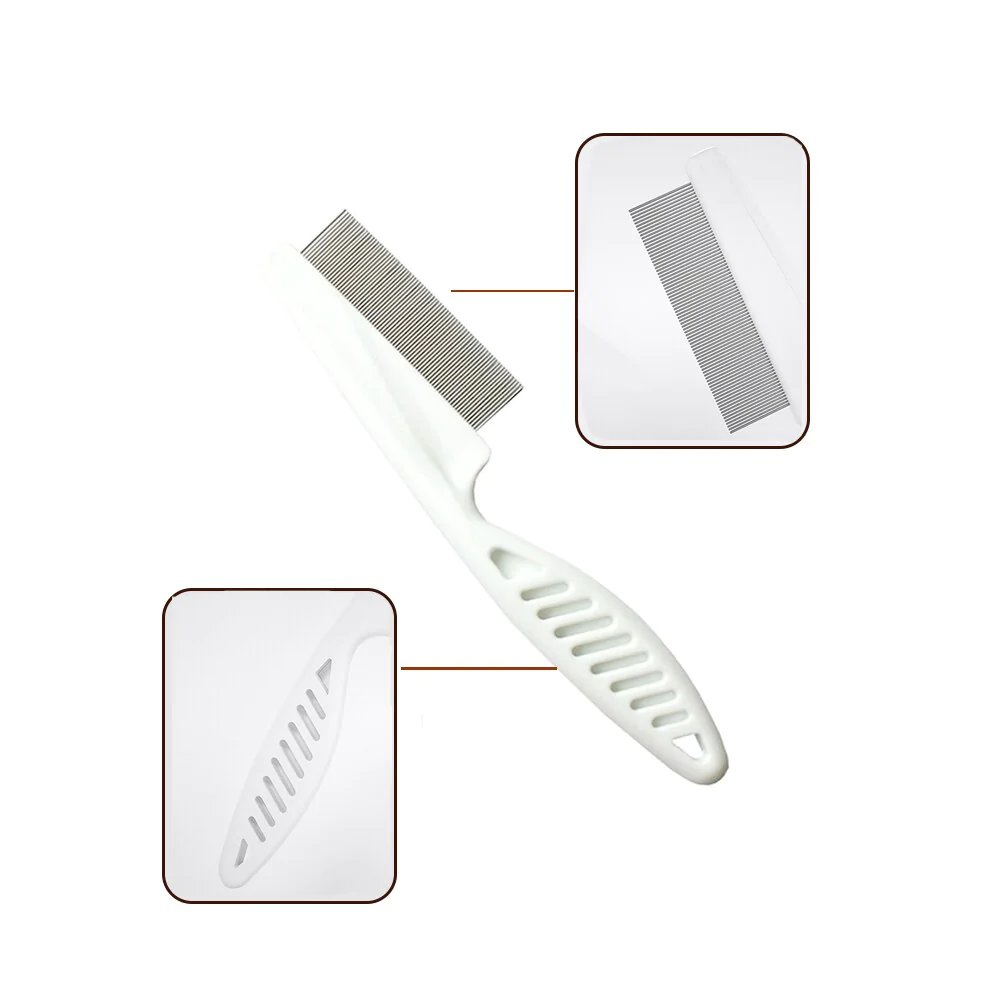 Hjemix | Multifunksjonell Pet Hair Comb Flått- og Tåre Flekkfjerning