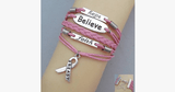 Hjemix | Hope Faith and Faith Brystkreft Armbånd