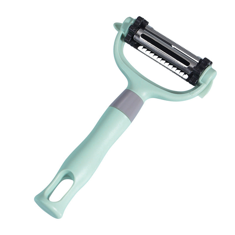 Hjemix | Rustfritt stål 3-i-1 multifunksjonell skrellekniv