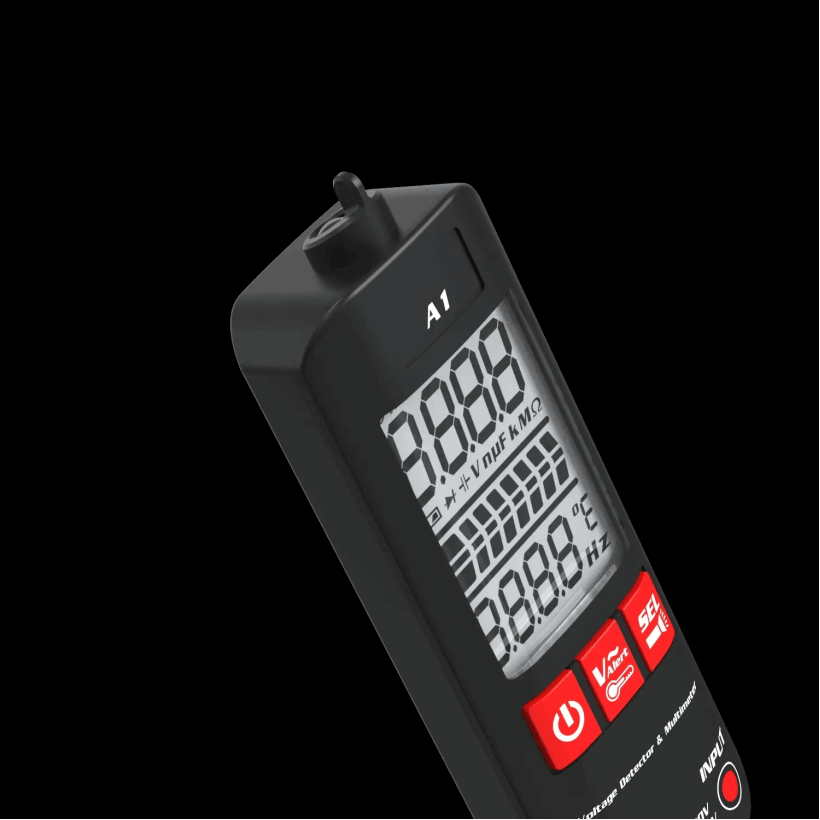 Hjemix | A1 Fullautomatisk Anti-Brenne Intelligent Digitalt Multimeter