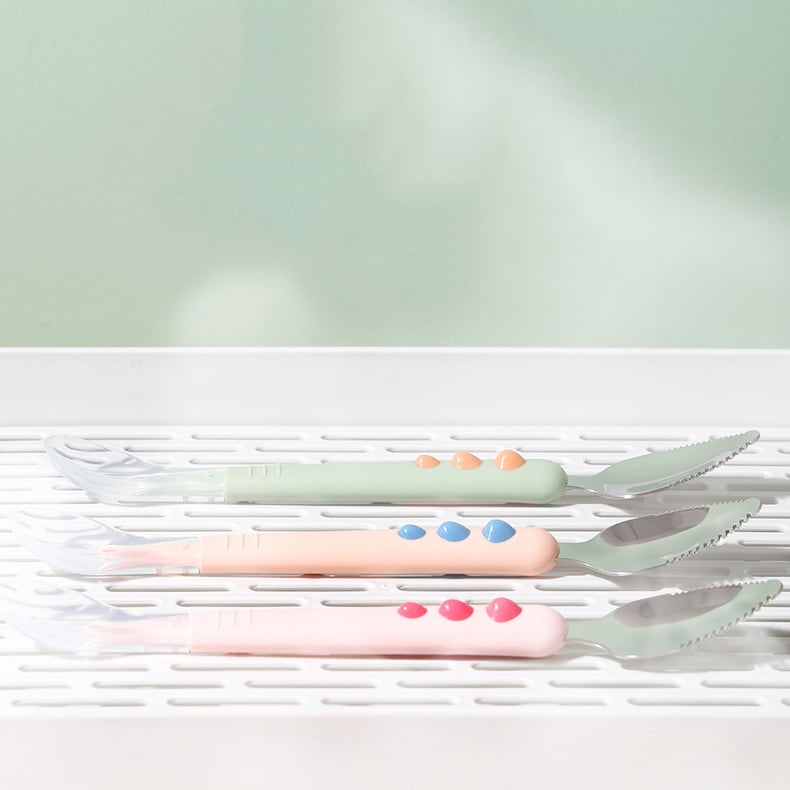 Hjemix | Baby Dobbel Hode Skraping Frukt Skje