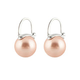 Hjemix | Svart Perle Øredobber Tilgjengelig i Hvit Champagne Grå Gull og Svart Perle Dangle Øredobber