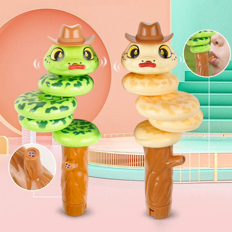 Hjemix | Twisted Balance Swinging Snake Whistle Toy
