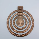 Hjemix | Tre Rotasjons Sirkulær Perpetuell Kalender