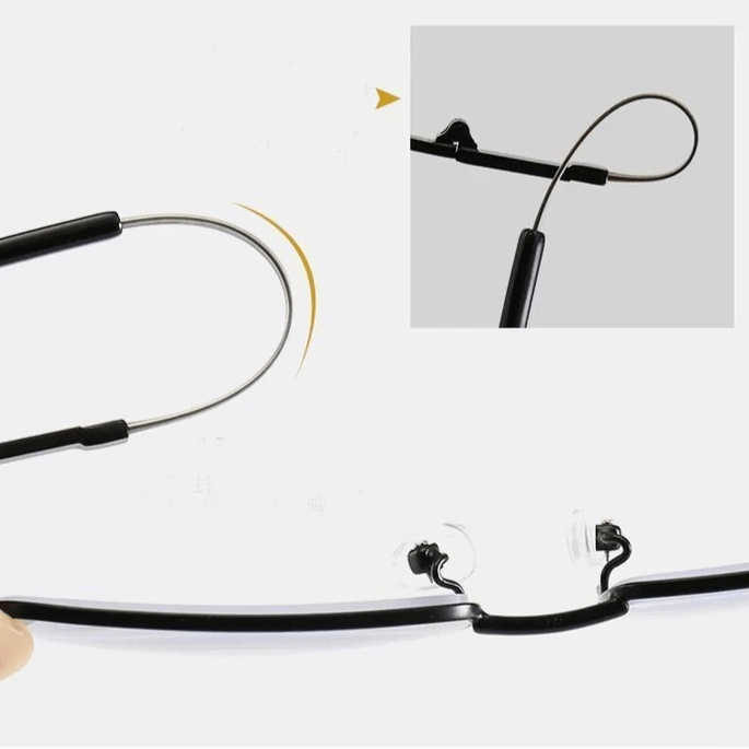 Hjemix | Titanium Progressive Distance og Nær Dual-Use Lesebriller