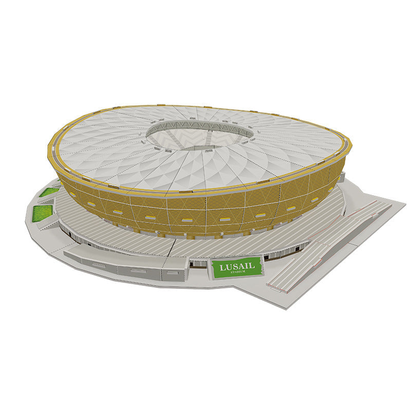 Hjemix | 3D Puslespill Fotballstadion