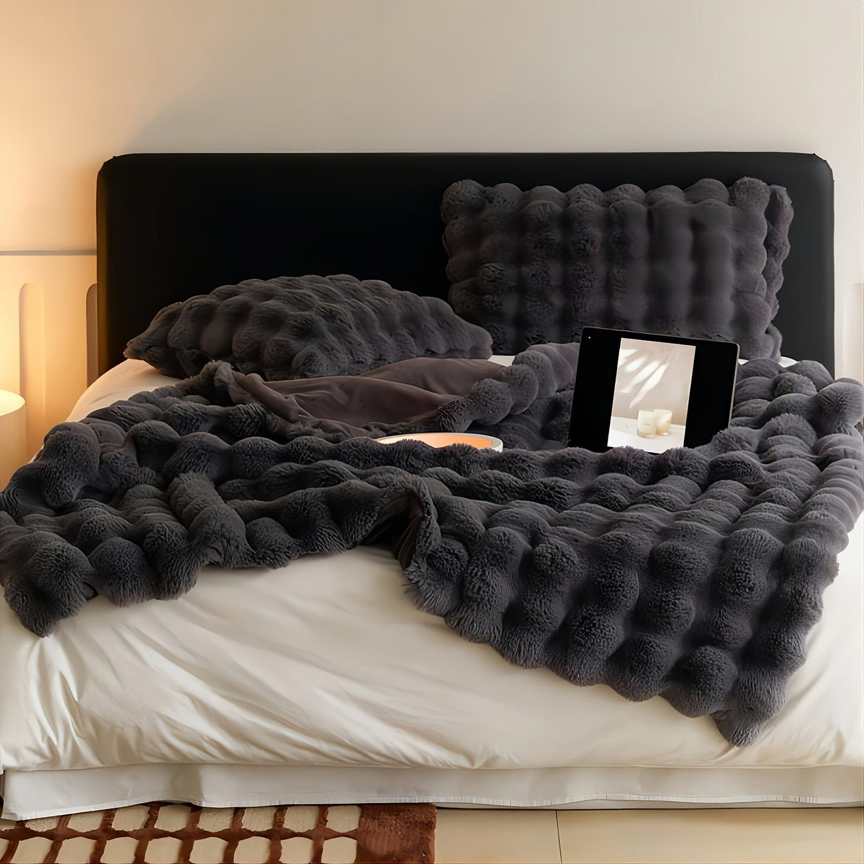 Hjemix | Premium Fleece Teppe med Elegant Design