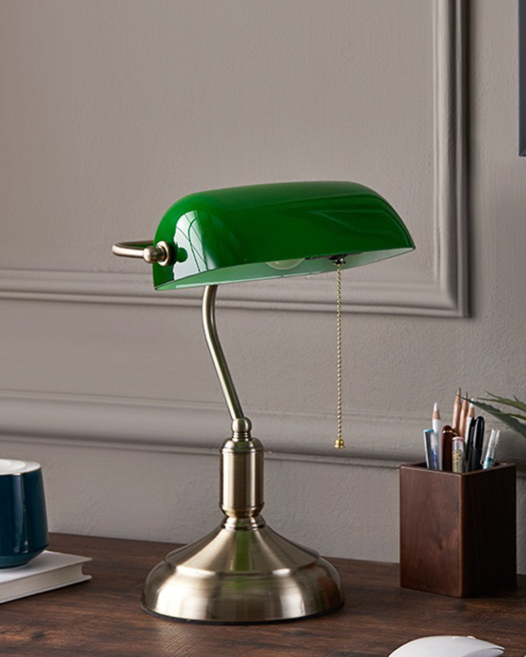 Hjemix | Klassisk Banker Lampe