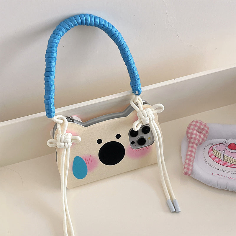 Hjemix | Insta-Style Cartoon Westie Flip-Phone Case