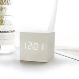 Hjemix | Moderne Kube LED Vekkerklokke