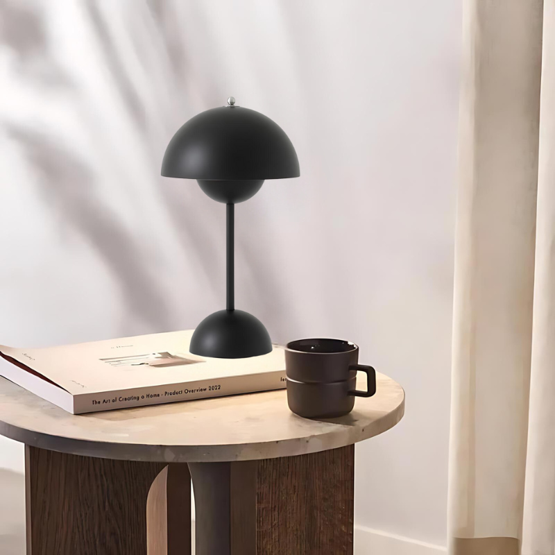 Hjemix | ModernLamp | Moderne bordlampe i soppdesign med berøringskontroll