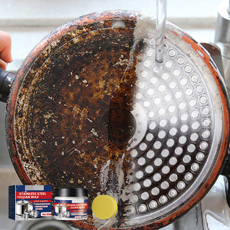 Hjemix | Rustfritt Stål Flekk Rengjøringsvoks