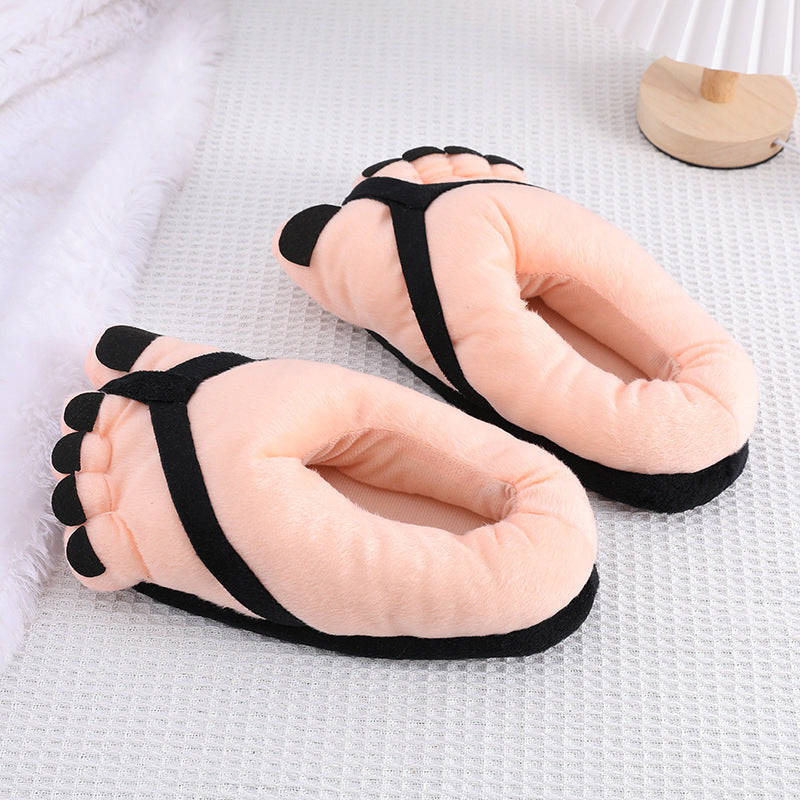 Hjemix | Morsomme fotplush novitetssandaler