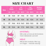 Hjemix | Bikini sett med magekontroll og høy midje stil