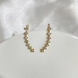 Hjemix | Seven Star Diamond Stud Earrings