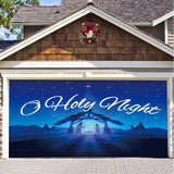 Hjemix | Snow Garage Door Banner Ornament