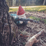Hjemix | Militær Hagegnome med Kamuflasjeuniform