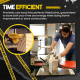 Hjemix | Router Bit 45-graders limfuge låsemiter