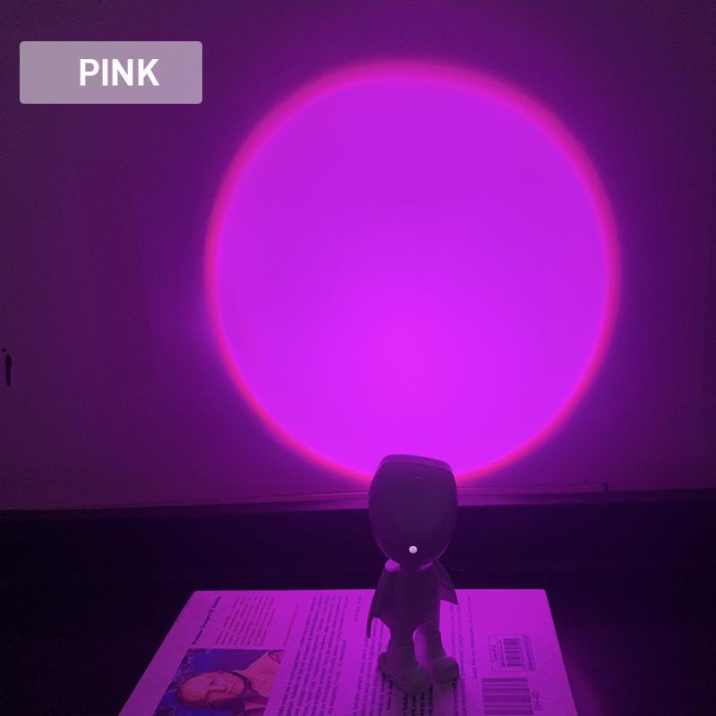 Hjemix | Romantisk Moderne Robot Solnedgang Lampe