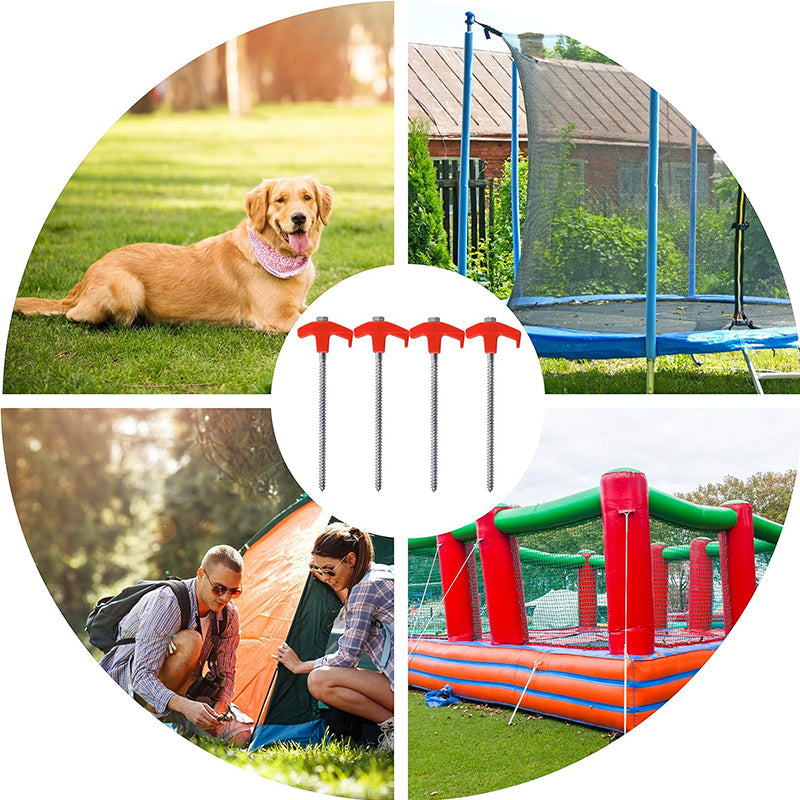 Hjemix | Luminous Carbon Steel Hexagonal Spiral Fluorescent Nail