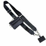 Hjemix | Justerbar telefon lanyard crossbody stropp med lommebok