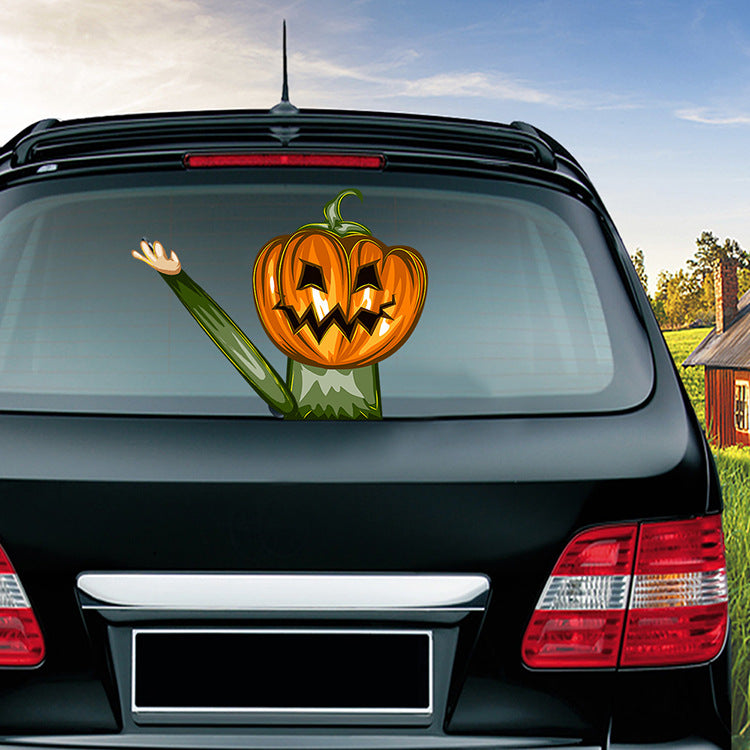 Hjemix | 2024 Jul/Halloween Bil Vindusvisker Klistremerke