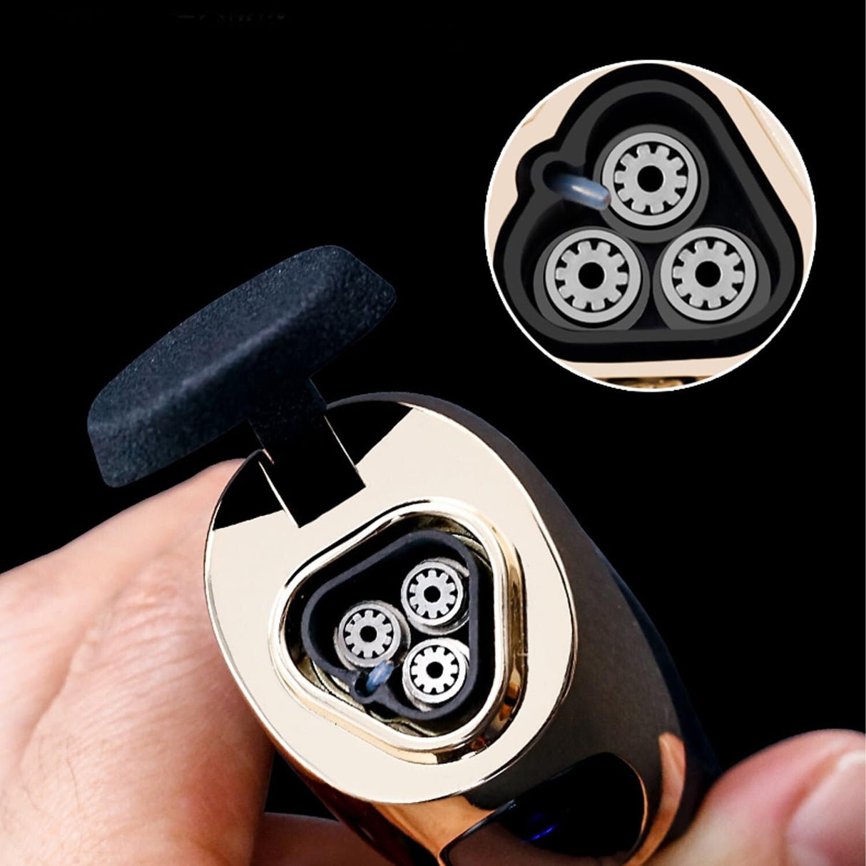 Ignite lighter | Simple and fast with a single press of a button