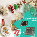 Hjemix | Julemotiv Quilt Malsett (6 STL) - Med Instruksjoner