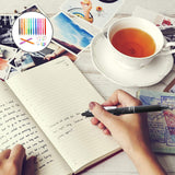 Hjemix | Flerfargede viskelærbare gelpennene (12 stk)