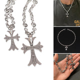 Hjemix | Gothic Cross Pendant Necklace
