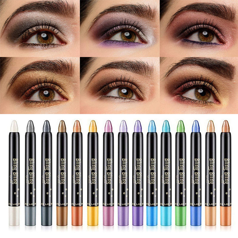 Hjemix | 15 Farge Highlighter Øyeskygge Stick