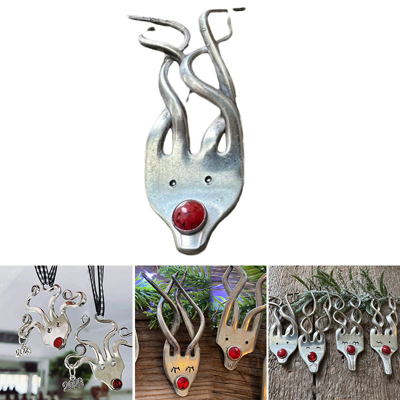 Hjemix | Morsom Gaffel Reinsdyr Ornament