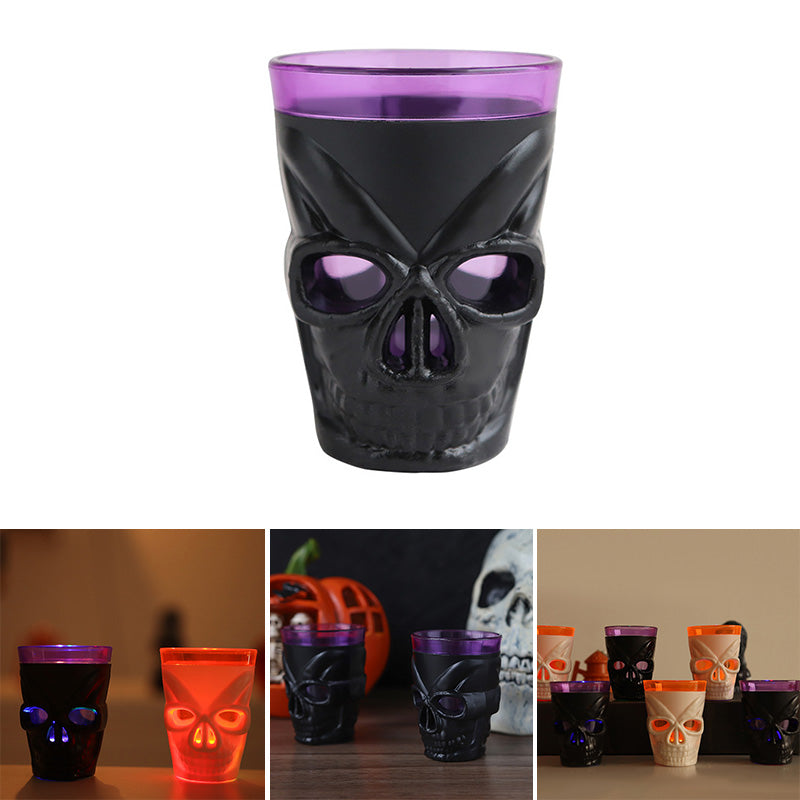 Hjemix | LED Hodeskalle Vinglass 12 PCS
