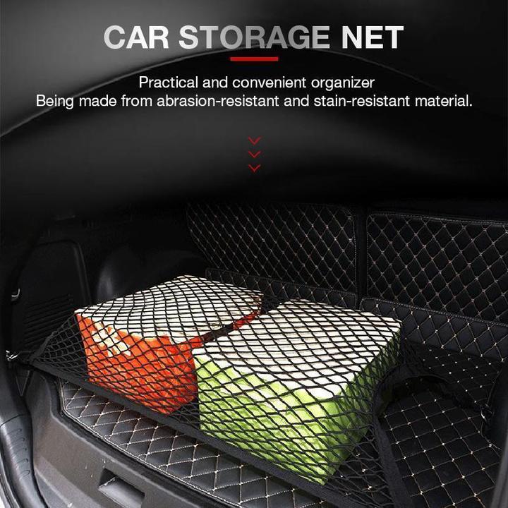 Hjemix | 🚗Universal Elastisk Mesh Nett Bagasjerom Bag