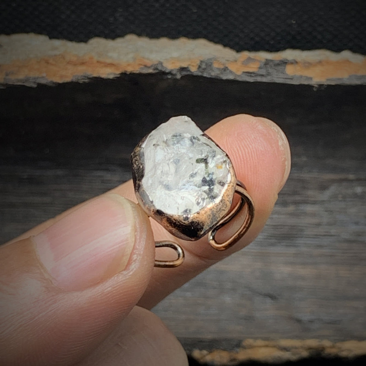 Hjemix | Naturlig Ubehandlet Fødselsten Ring - Selina