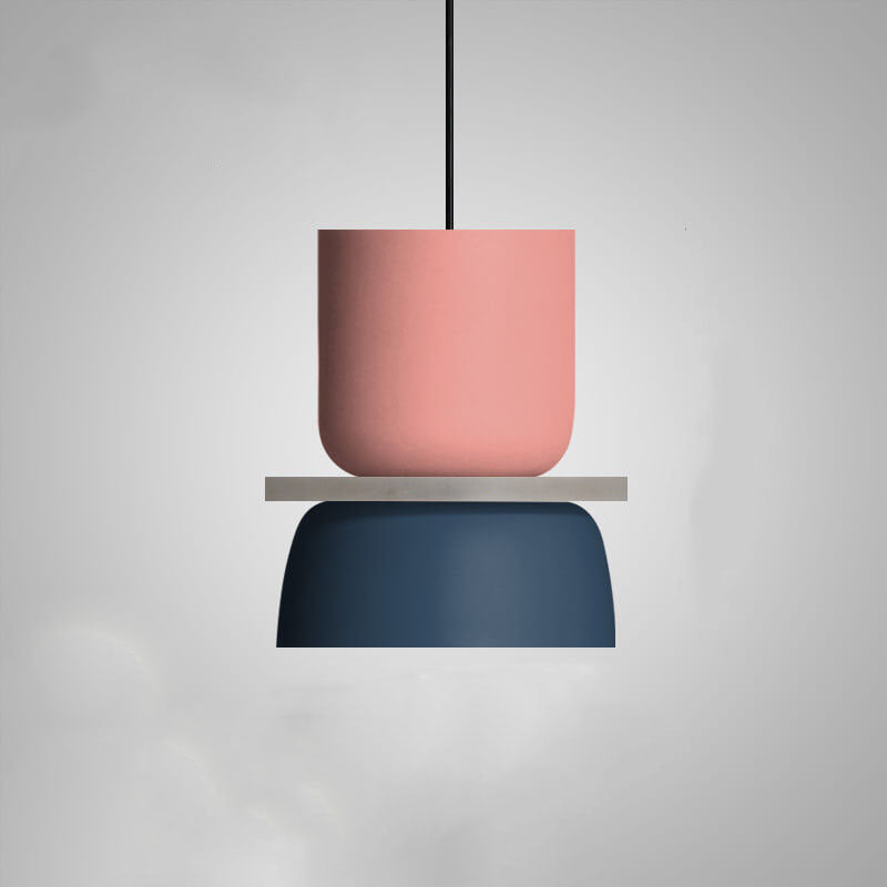 Hjemix | Nordic Colorful Macaron 1-Lys LED Pendellampe