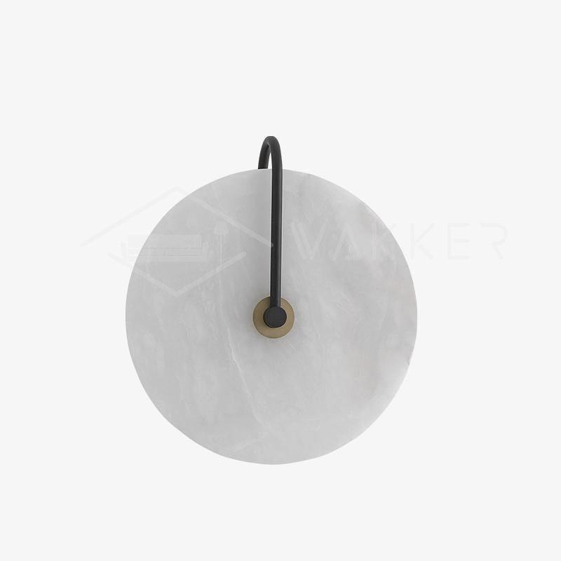 Hjemix | Hvit Alabaster Vegglampe