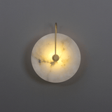 Hjemix | Hvit Alabaster Vegglampe