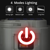 Hjemix | Solar LED Utendørs USB oppladbar Explorer Camping Lys