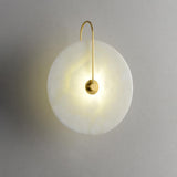 Hjemix | Hvit Alabaster Vegglampe