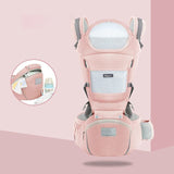 Hjemix | All-Position Baby Carrier - Hip Seat Spedbarn Småbarn Rygsekk med Kenguru Innpakning Bærer