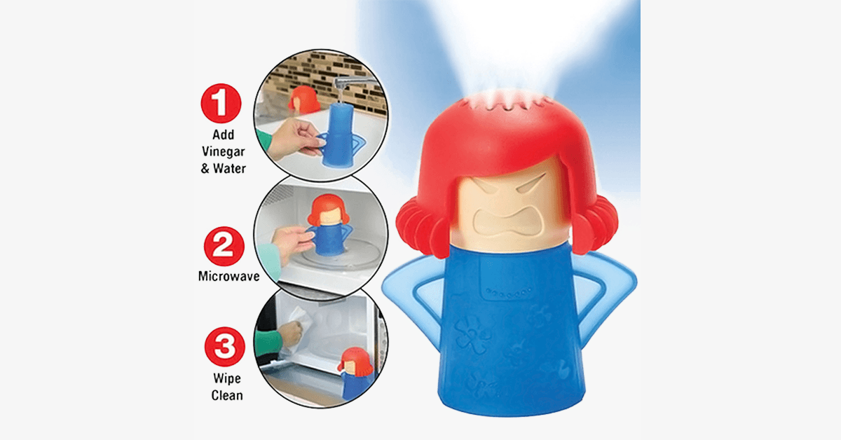 Hjemix | Sint Mama Mikrobølgeovn Damp Rengjører