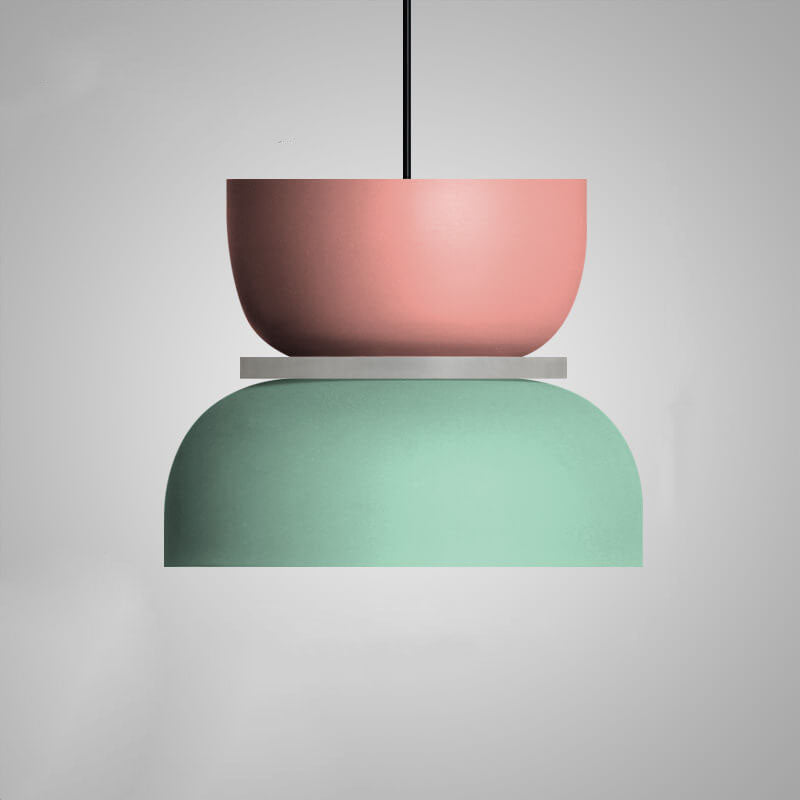 Hjemix | Nordic Colorful Macaron 1-Lys LED Pendellampe