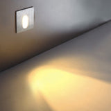 Hjemix | Moderne Art Deco Rund Firkan Aluminium Vanntett LED Vegglys for Gangene