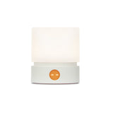 Hjemix | Moderne nordisk timer oppladbar ABS HIPS silikon sylinder LED bordlampe nattlys for natbordet