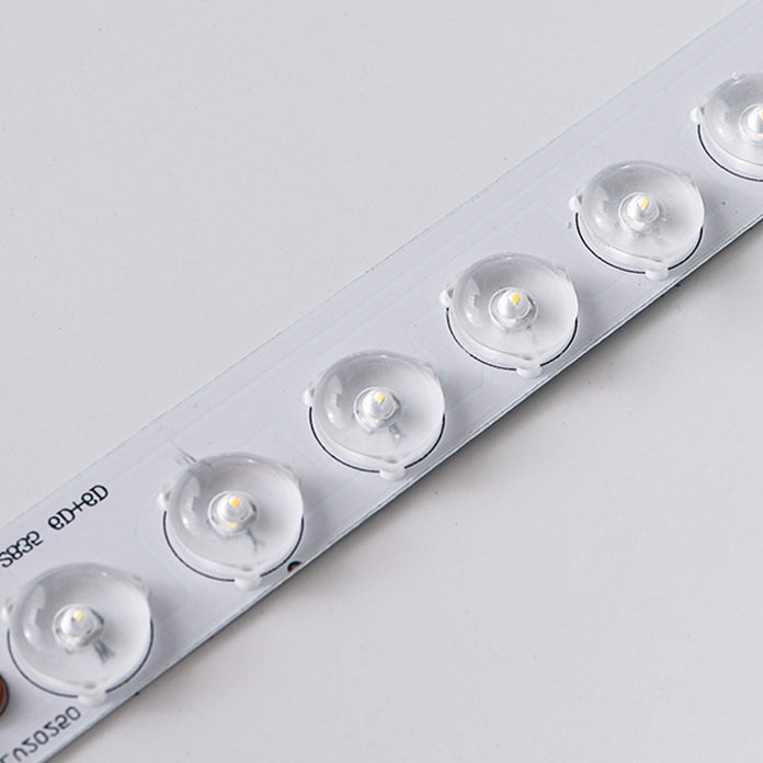 Hjemix | LumenCraft Nordic LED Taklampe | Treramme | Akrylskjerm | Stemningslys | For Soverom og Stue