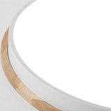 Hjemix | LumenCraft Nordic LED Taklampe | Treramme | Akrylskjerm | Stemningslys | For Soverom og Stue